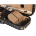  Luxury Full Size Oblong Shape Lightwight Violin Case with Hygrometer 4/4